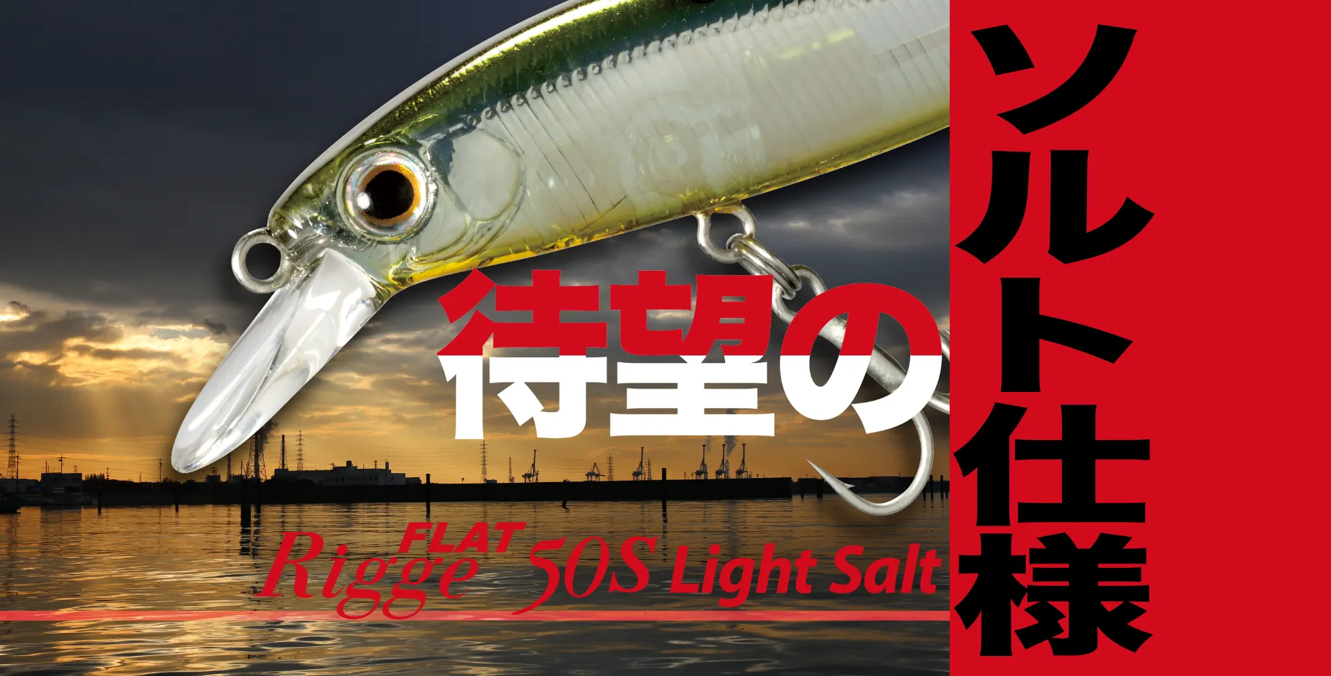Rigge FLAT 50S Light Salt | スペシャルコンテンツ | ZIPBAITS ジップベイツ